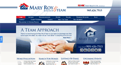 Desktop Screenshot of maryroyteam.com